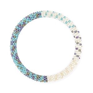 🔥Like New! Sashka Co - “Blueberry” Glass Seed Bead Bracelet